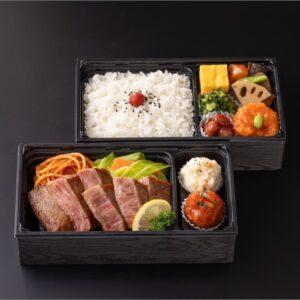 九州産黒毛和牛ステーキ洋弁当