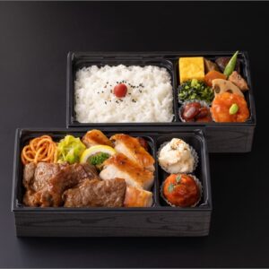 黒毛和牛焼き肉＆いずみ鶏ロースト洋弁当